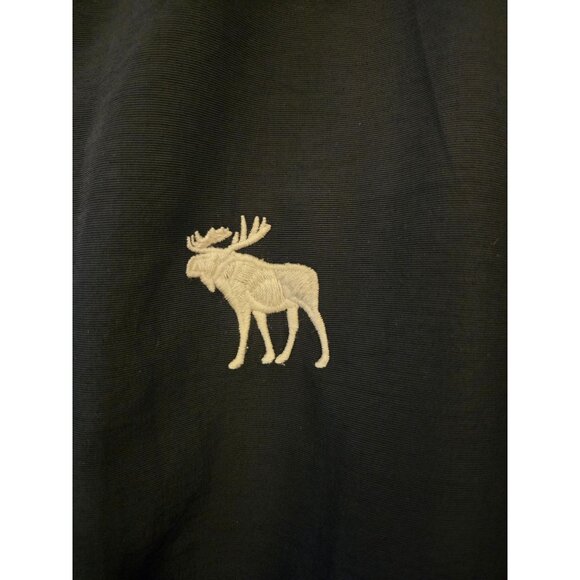 ABERCROMBIE & FITCH STADIUM JUMPER BOMBER JACKETSize Men's M Inside zip pocketC - Picture 7 of 9